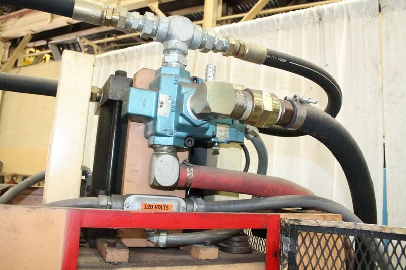 10 TON TISHKEN MODEL #ACO-10LP CUTOFF PRESS: STOCK #64570