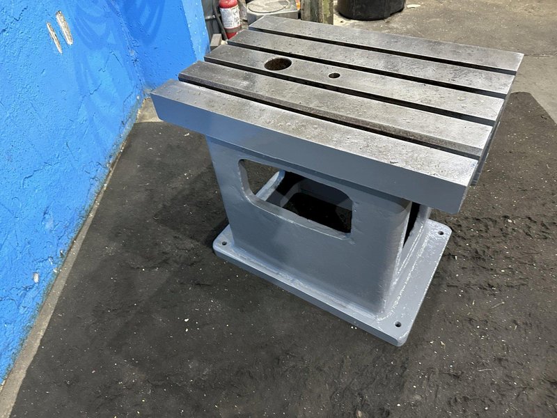 19&quot; X 28&quot; X 24&quot; T-SLOTTED BOX DRILL TABLE: STOCK #77591