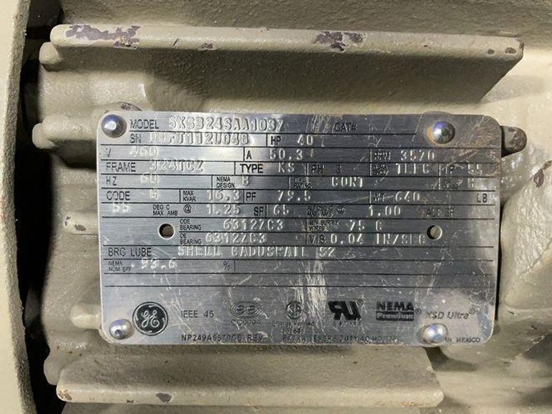 40 HP MOTOR   -  5KS324SAA1037