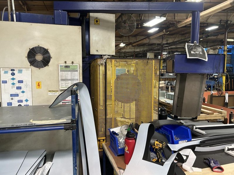 110 Ton x 10′ Pullmax Ursviken Optima 100 3.1/2.55 CNC Press Brake, 1999 – In Good Running Condition, Misc Tooling Included