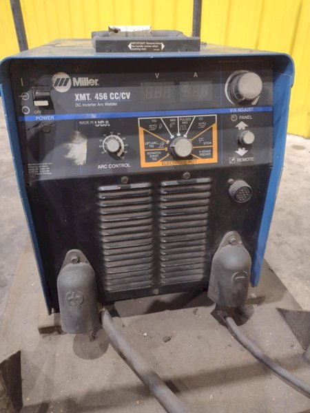 MILLER MODEL #XMT 456 CC/CV MULTIPORCESS TIG WELDER: STOCK #22599