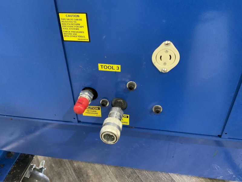 HUCK MODEL 918-5 POWERIG ELECTRIC HYDRAULIC UNIT: STOCK #81202