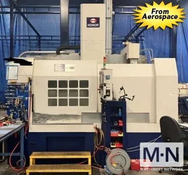 Honor Seiki VL-100C CNC Vertical Boring Mill, 2012