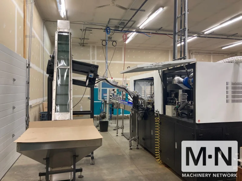 WATON MODEL ECO-4L PET STRETCH BLOW MOLDING MACHINE MFG 2021