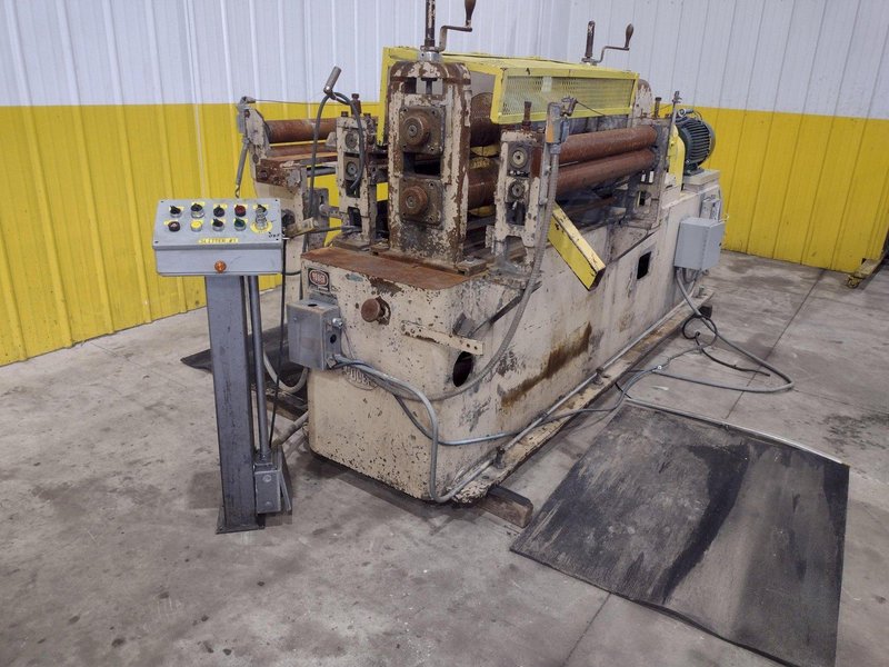 36&quot; YODER POWERED SLITTING HEAD WITH FEED ROLLS: STOCK #22948
