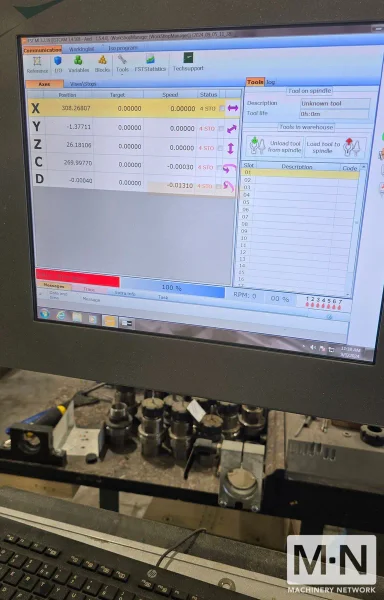 FomIndustrie AXEL 5 075 CNC Machining Center, 2017