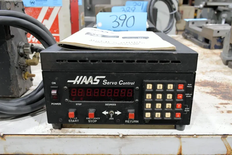 USED HAAS CNC ROTARY TABLE WITH SERVO CONTROL MODEL HRT-9