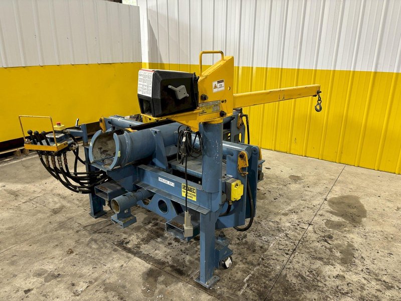 16" TO 25" MEDLEY WHEEL-SHARK HYDRAULIC HORIZONTAL RUN-FLAT TIRE RUBBER PRESS: STOCK #21121