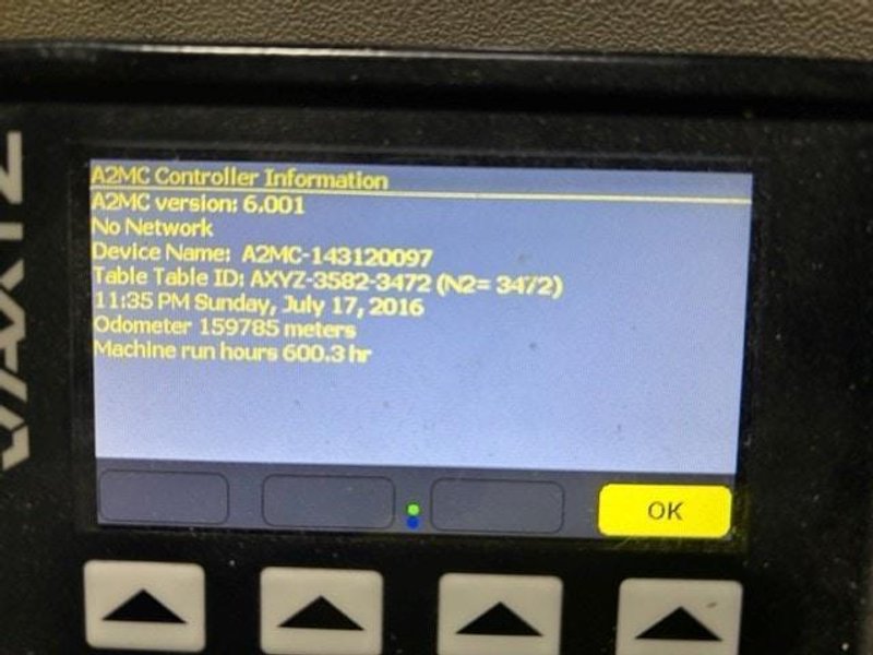 5’x22′ AXYZ Panel Builder 5022 CNC Router, 2012