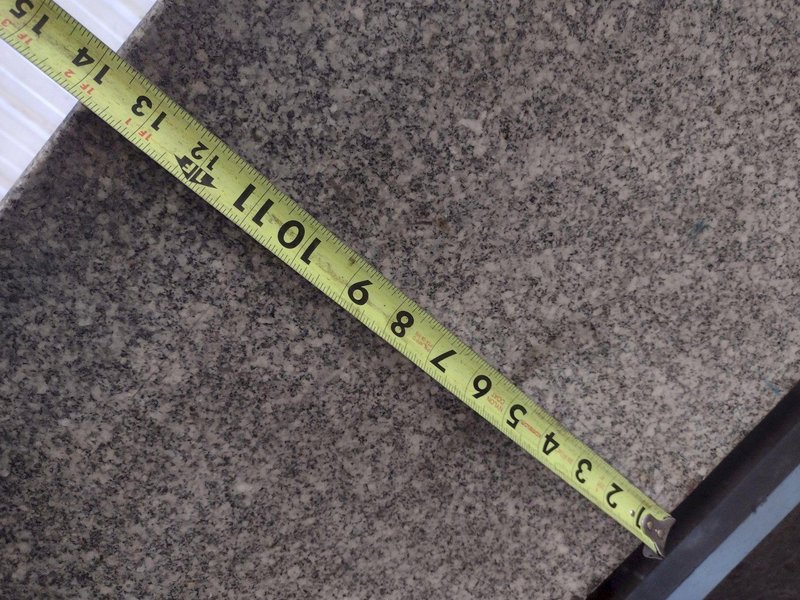 8&#039; X 4&#039; X 14&quot; CHALLENGE PRECISION LAYOUT INSPECTION GRANITE TABLE: STOCK #23786