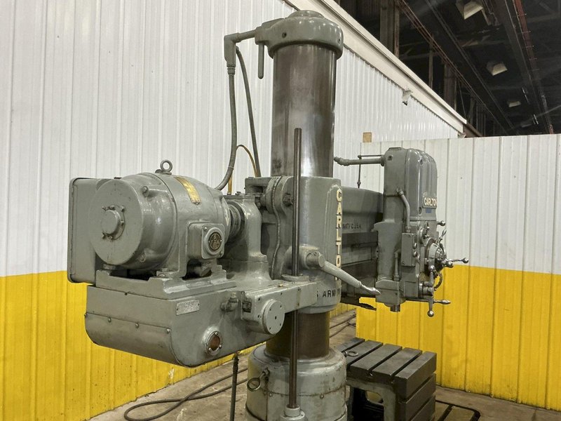 5' X 11" CARLTON MODEL #1A RADIAL ARM DRILL: YOBRO #25176