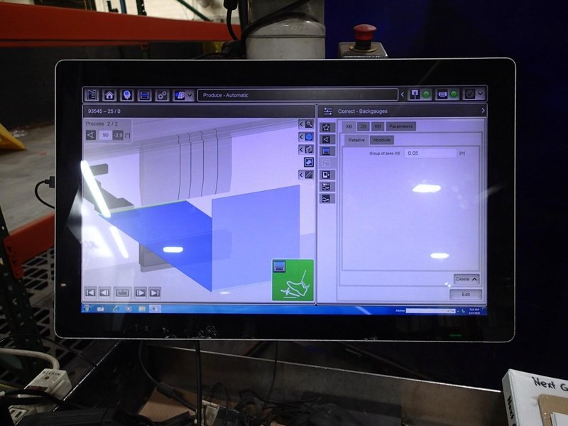 176 Ton x 10′ Bystronic Xact Smart 160 CNC Press Brake, 2017