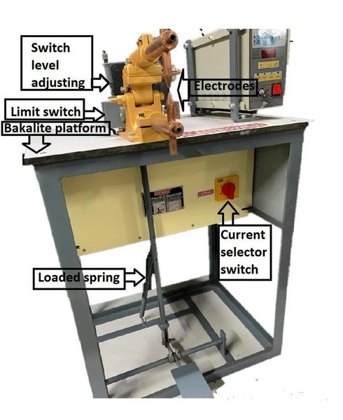 Electroweld TSP-3 Table Mounted High Precision Spot Welder with AY-01 Microprocessor