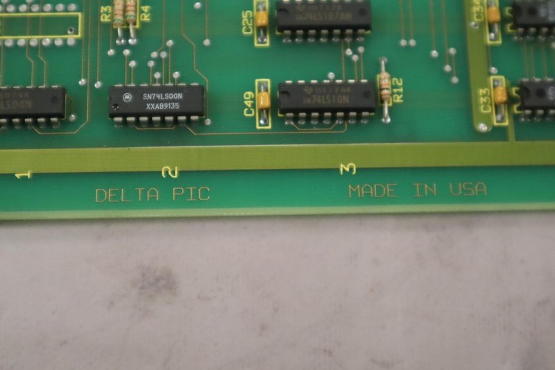 Used Delta Bendix Dynapath 4202204 H Delta PIC Board