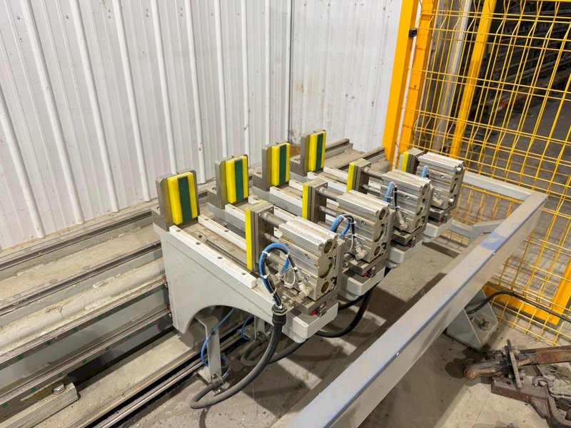 1 - PREOWNED 2021 HAFFNER MAC- 440/20 ALUMINUM PROFILE PROCESSING CENTER