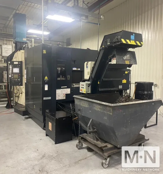 (2) Makino A61 CNC 4th-Axis Horizontal Machining Center, 2008 w/ 24 Station Pallet Pool