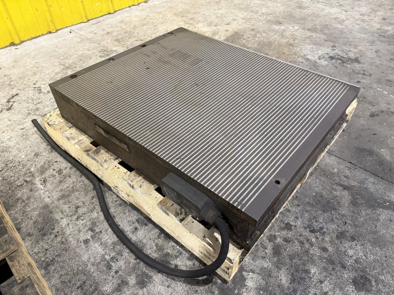 24" X 60" HANCHETT MODEL HH-2430 MAGNETIC GRINDER CHUCKS: YOBRO #24730