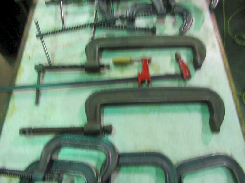 C-Clamps, Assorted from 5" to 12"- Auction Item