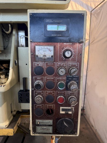 35 TON STAMTEC G1-35 GAP FRAME PRESS. STOCK # 0669425