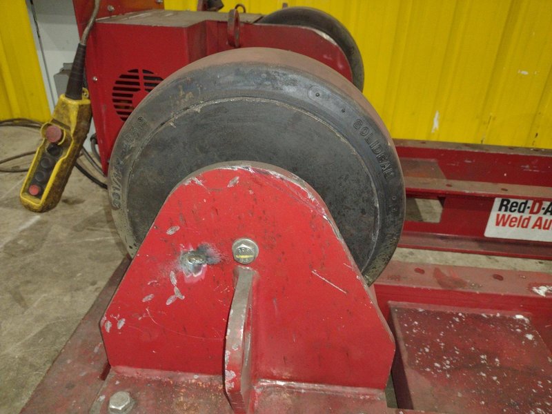 10,000 LB 5 TON RED-D-ARC MODEL #CR5 TANK TURNING ROLLS, POWER &amp; IDLER 110V POWER : YOBRO #24747