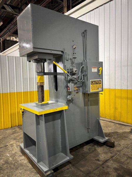 100 TON KR WILSON C-FRAME HYDRAULIC PRESS 18&quot; STROKE: YOBRO #24255