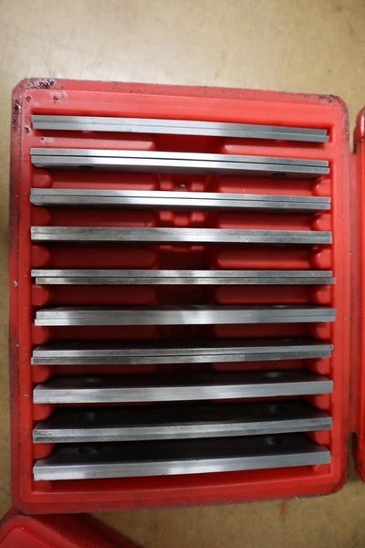 6" Steel Parallels (2) Sets 1/8" Thick, 1/2" - 1-5/8"- Auction Item
