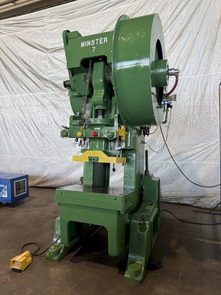 75 TON MINSTER # 7 BACK GEARED OBI PRESS. STOCK # 1218825.