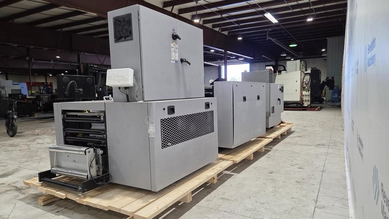 EMT RF UWSCR20 Tight Web Unwinder/Rewinder, 2017 – Chameleon RFX Roll-to-Roll Web Finishing System – High Speed 23″ Web