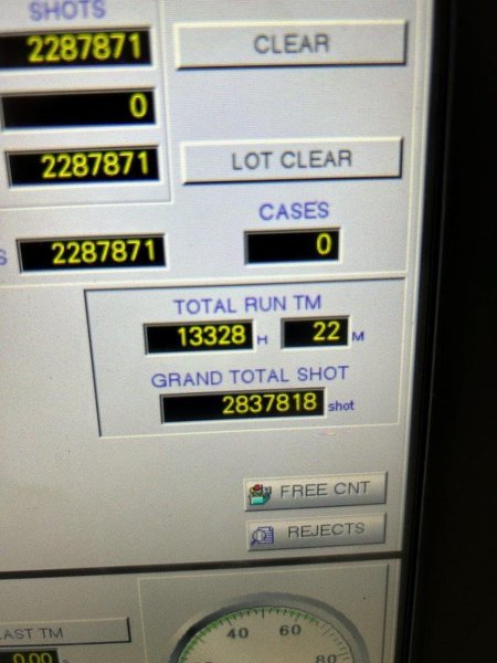 Nissei Used PNX60III-5A Injection Molding Machine, 72 US Ton, 1.9 oz., yr. 2020