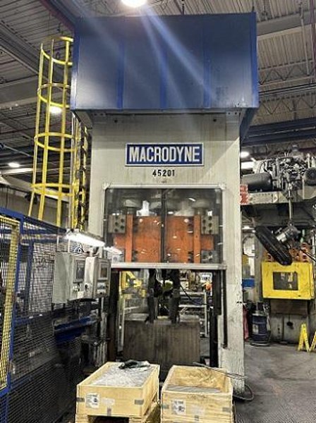 400 TON MACRODYNE HYDRAULIC FORGING PRESS, NEW 2013