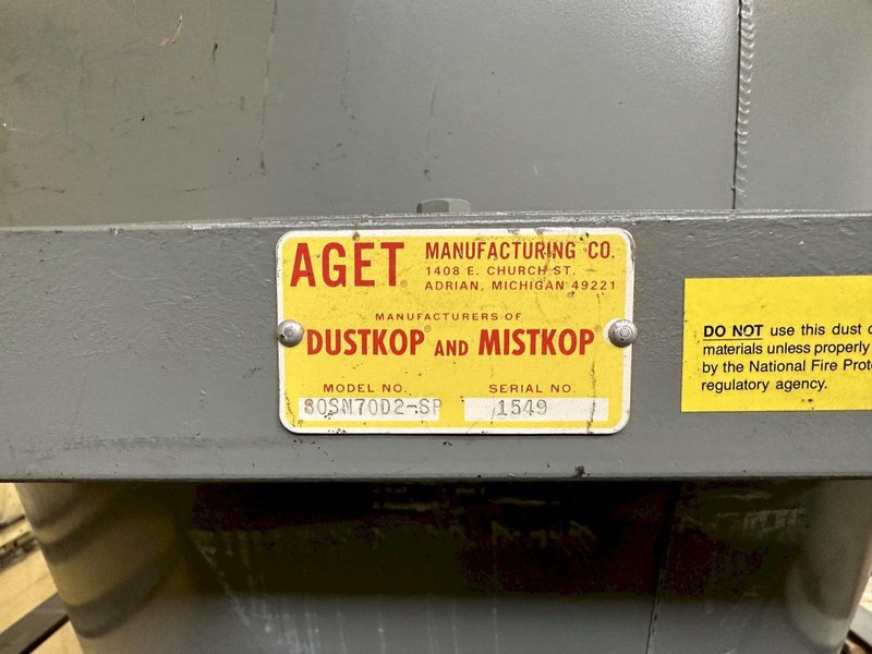 10 HP AGET DUSTKOP BLOWER: STOCK #77853