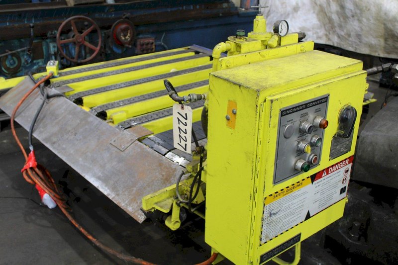 6&#039; CINCINNATI MODEL #2CV06-H SHEAR STACKER STOCK #72227