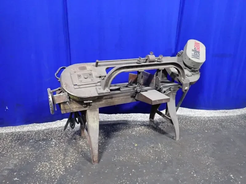 WELLS 22" X 9" HORIZONTAL BAND SAW  -  8-M-42