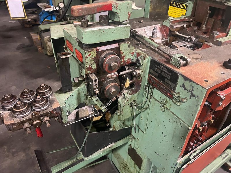 Used 1/8&quot; National Model 25 DSSD High Speed Cold Header