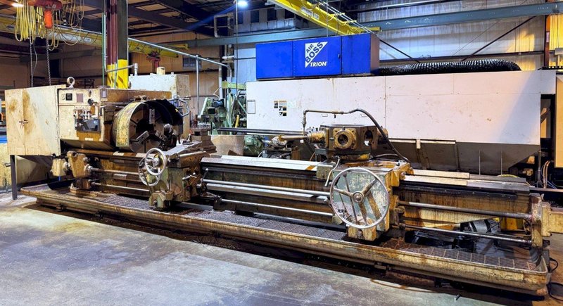 WARNER &amp; SWASEY M–3580  SQUARE HEAD TURRET LATHE. STOCK # 1107725