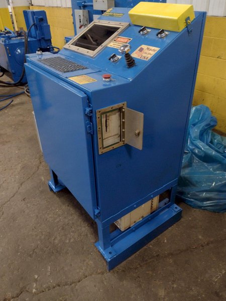 6&quot; x 6&quot; ANGLE - CONTROLLED AUTOMATION FABRILINE AUTOMATIC PUNCH AND SHEAR ANGLE LINE: STOCK #16465