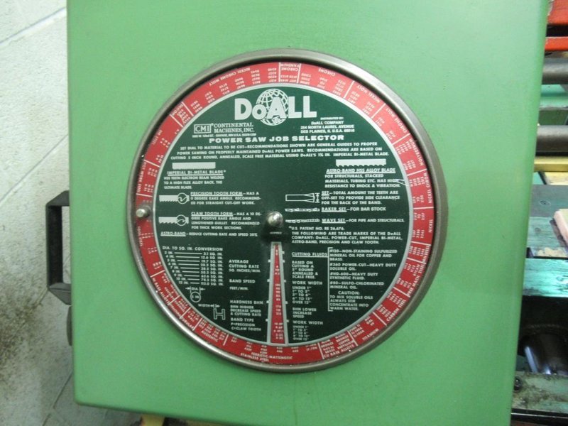 DoAll C-260 Horizontal Automatic Band Saw- Auction Item