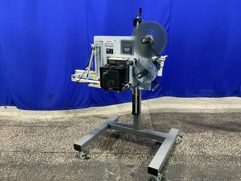 Weber Pro-apply Label Printer-applicator - 4300 L.h. Domestic