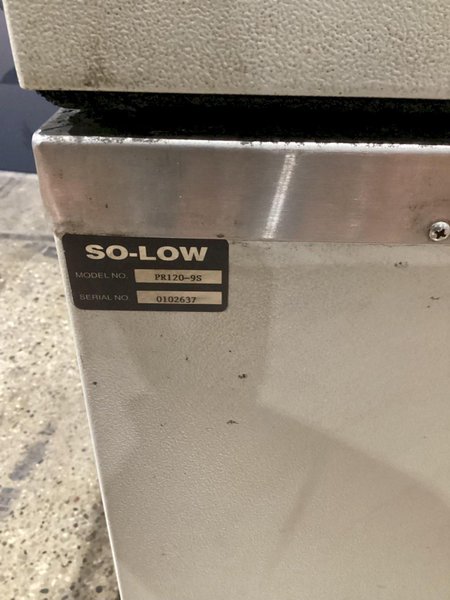 SO-LOW PR120-9S Ultra-Low Lab Chest Freezer USED