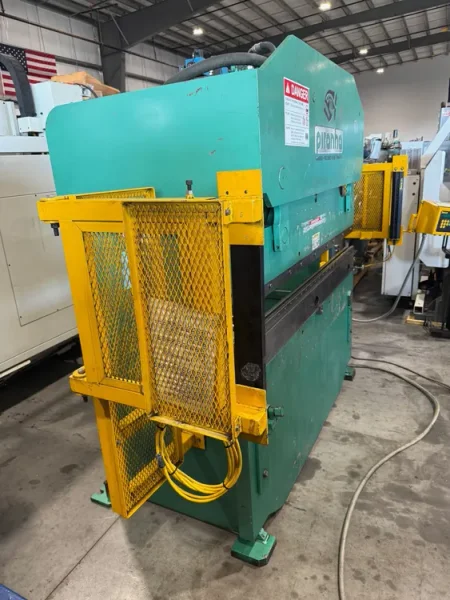 PIRANHA #3506  6’ x 35 Ton Hydraulic Press Brake &amp; CNC Back Gauge USA #7982