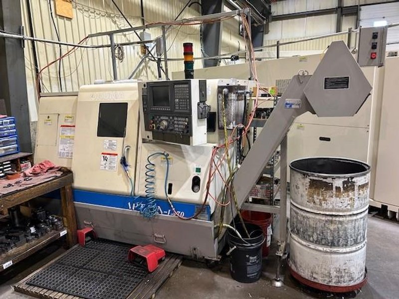 Okuma L370-BB CNC Lathe, 2001
