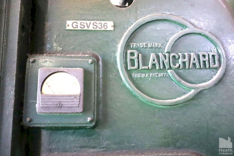 36&quot; BLANCHARD MODEL #18K ROTARY SURFACE GRINDER: YOBRO #24523