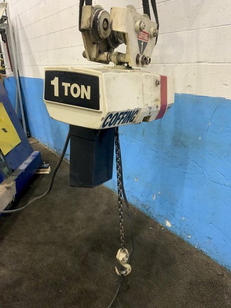 1 TON COFFING ELECTRIC CHAIN HOIST: STOCK #75532