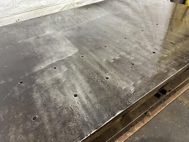 66&#039; X 102&quot; X 30&quot; STEEL WELDING TABLE 102&quot;x 66&quot;: STOCK #77407