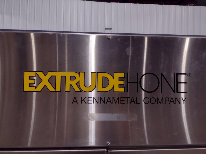 EXTRUDE HONE / SURFTRAN MODEL #STR-1 HIGH PRESSURE WASHER &amp; DEBURRING SYSTEM W/ STORCH DEMAGNETIZER MACHINE: STOCK #19369