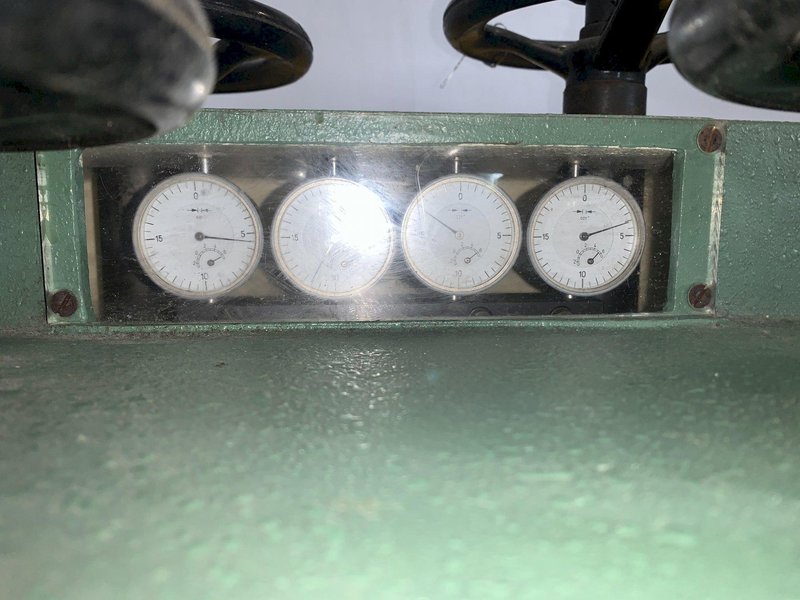 4.7&quot; X .040&quot; BRUDERER MODEL #12120B 19 ROLL PRECISION LEVELER &amp; DOUBLE END UNCOILER: STOCK 13024