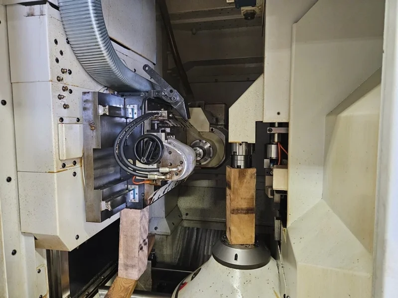 Gleaason Model GP130 6 Axis Gear Hobber, With Loading, 5" Diameter Delivered 2000