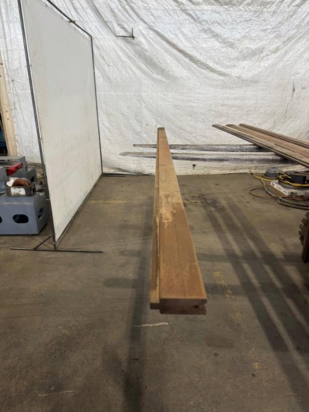 144&quot; V-DIE  ACUTE 45 FEMALE PRESS BRAKE DIE. STOCK #1223024