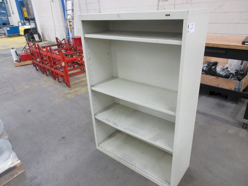 Tennsco Metal Book Shelf with 3 Adjustable Shelves- Auction Item