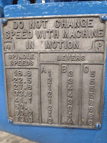 4&quot; LANDIS HEAVY DUTY PIPE THREADER: STOCK #22639